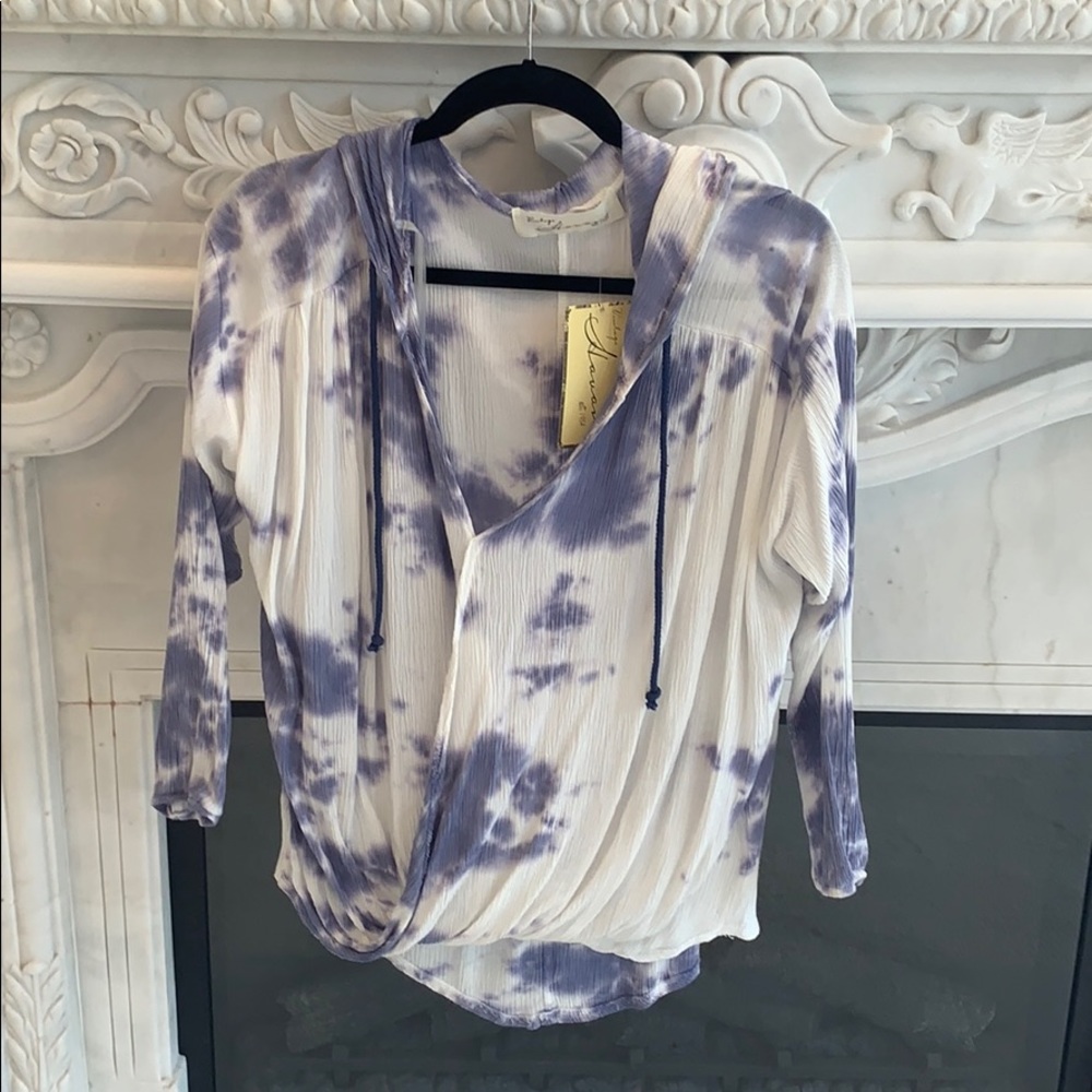 Vinetage Havana tie dye hoodie